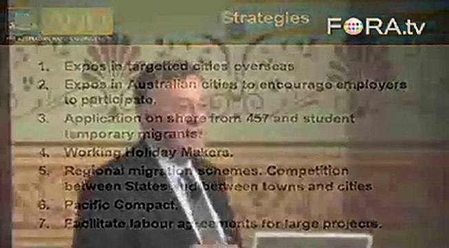 Peter McDonald Lures Skilled Labor to Australia