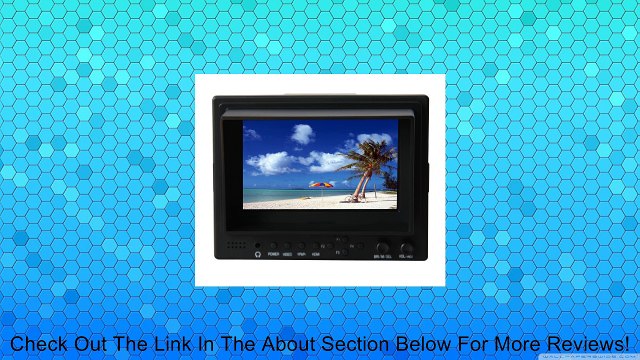 Lilliput 5 569/o/p Peaking Focus Assist Hdmi In&output Field Monitor +Mini Hdmi Cable+hot Shoe Stand+ 3pc BNC Adapter+lp-e6 Battery By Viviteq Inc Review