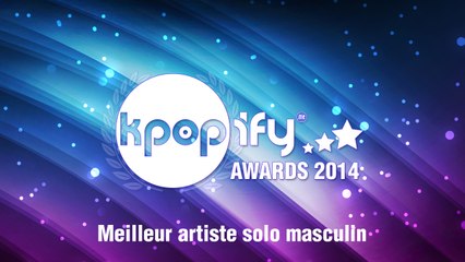 Kpopify Awards 2014 - Best solo male nominees
