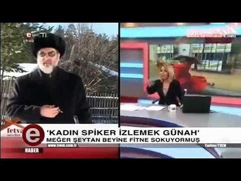 TV EM spikeri Pınar Işık Ardor'un Kadın spiker izlemek günah sözlerine tepkisi