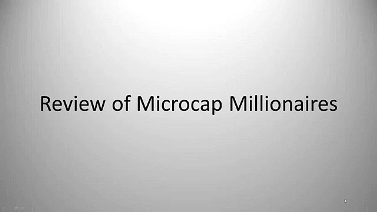 Microcap Millionaires Review