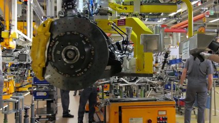 2014 Porsche 911 Assembly Line