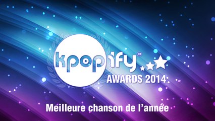 Kpopify Awards 2014 - Best song nominees