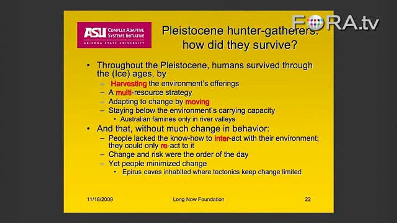 How Did Early Humans Survive Climate Change?
