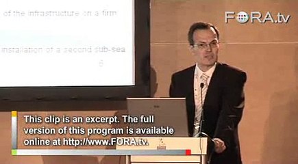 Pedro Miro Describes the Medgaz Pipeline