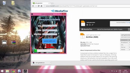 Cash aika generator (gerador) 2015