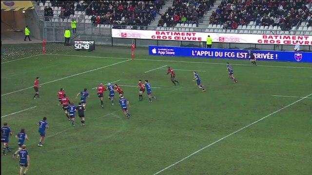 TOP14 - Grenoble-Oyonnax: Essai Xavier Mignot (GRE) - J15 - Saison 2014/2015