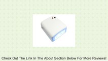 White 36W UV Gel Light Beauty Care Nail Art Curing Lamp Dryer Nail Art Timer Dryer BCN-01 Review
