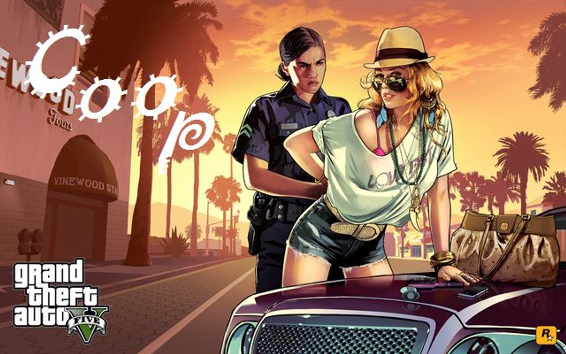 GTA V Online - Bonne année 2015 | Mode zombies | PS4  | Selene&Nathshey.