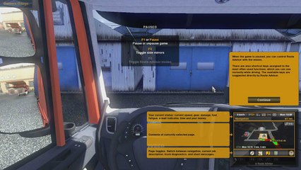 Euro Truck Simulator 2 - first-run