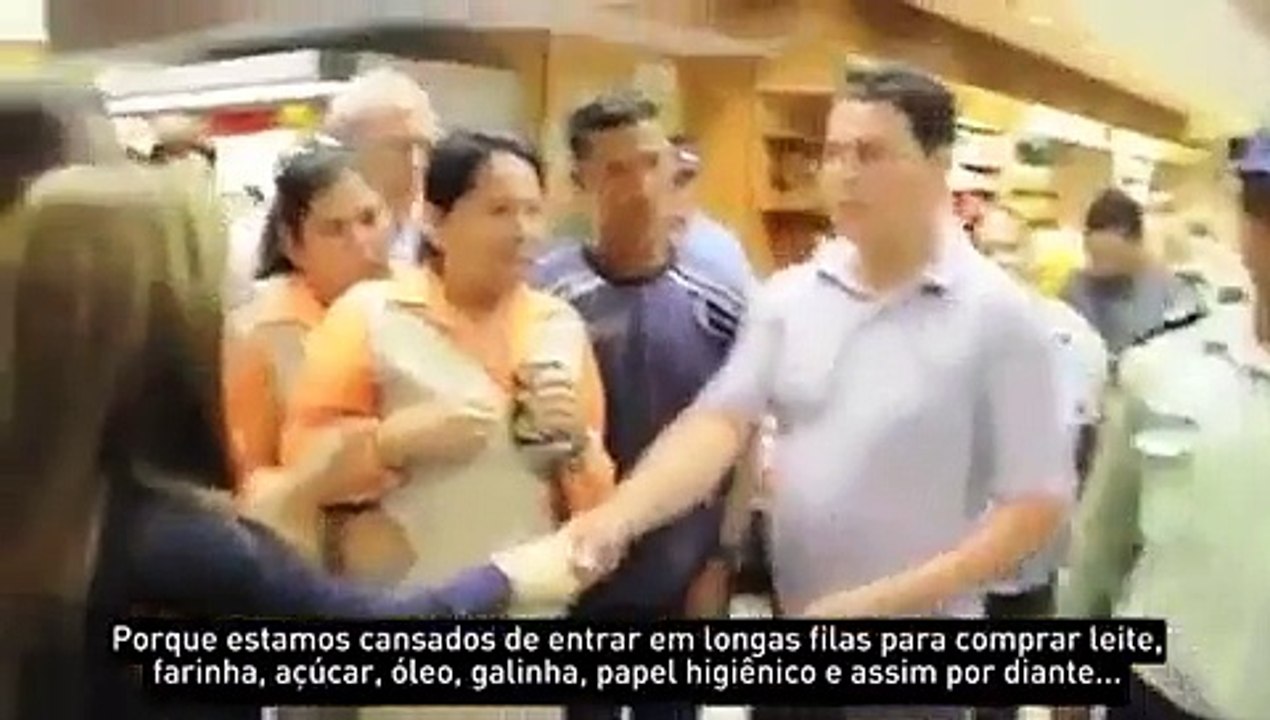 Pedido de socorro dos venezuelanos