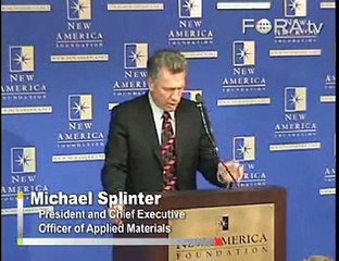 Michael Splinter Exhorts Americans to Clean Up Energy