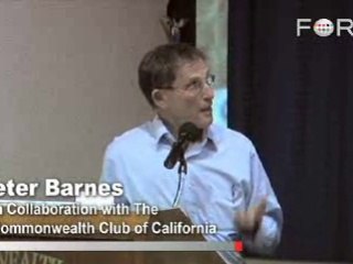 Peter Barnes on the Politics of Climate Change