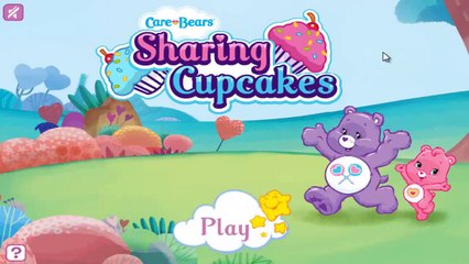 cartoon game for kids CARE BEARS SHARING CUPCAKES new 2014 1