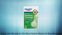 Equate Antibacterial Denture Cleanser TWO-PACK 168 Tabs Compare to Polident Review