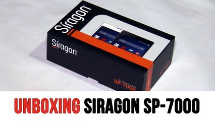 Unboxing Síragon Smartphone SP-7000