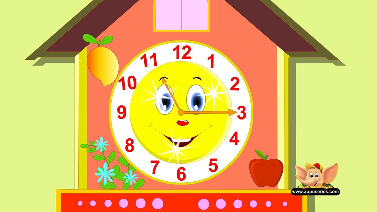 The Clock Nursery Rhyme