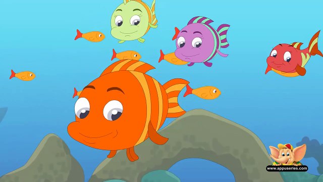 Three Little Fishies Nursery Rhyme HD