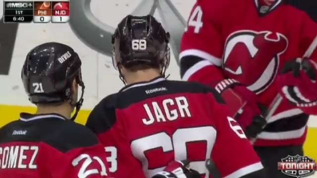 Jaromir Jagr Nets Hat Trick in Win