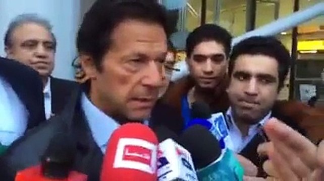 Reporter to Imran Khan Have you Ended your Protest on Army Chief's Request ?? Watch Imran Khan's Excellent Response
