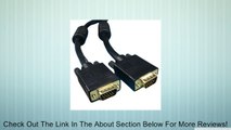 6ft Svga Super VGA M/m Male to Male Hd15 Monitor Cable Ferrites Gold Plated Review