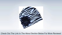 Zebra Cotton Flower Hat ~ Funny Girl Designs (Infant and Toddler Sizes) Review