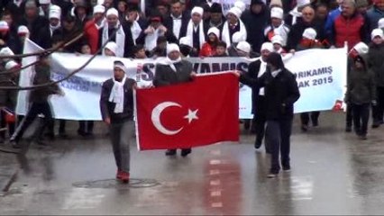 Tokat'ta Sarıkamış Şehitleri İçin Yürüyüş