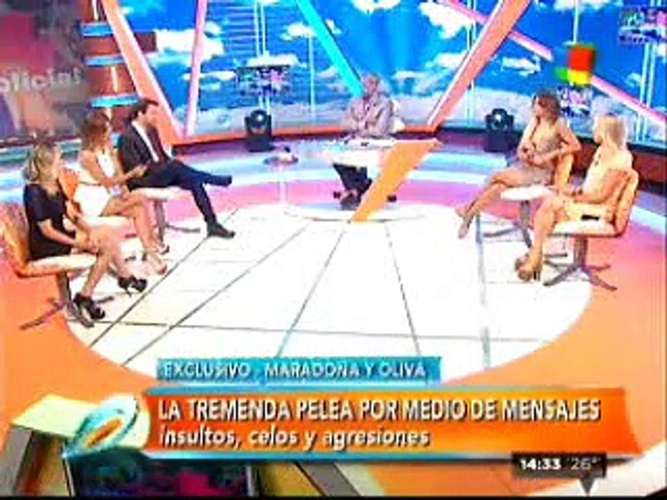 mensajes insultos maradona oliva ojeda