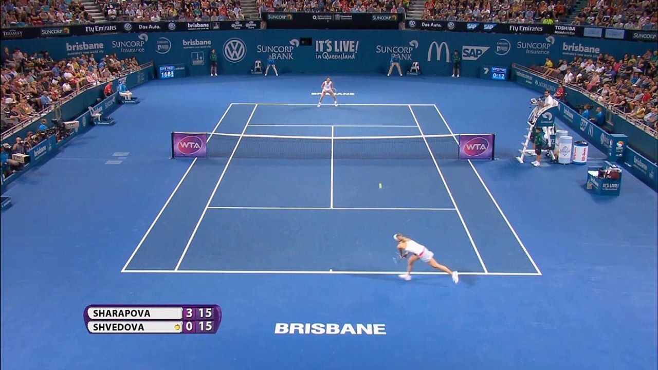 Brisbane: Sharapova schlägt Lisicki-Besiegerin