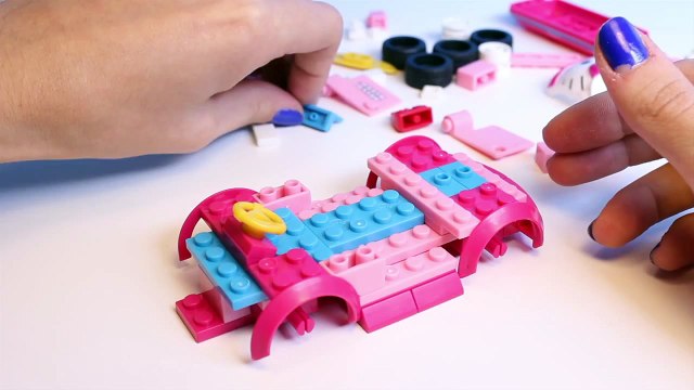 Hello Kitty Mega Bloks Hello Kitty Camper Van Caravana Lego Duplo Construction Blocks ハローキティ