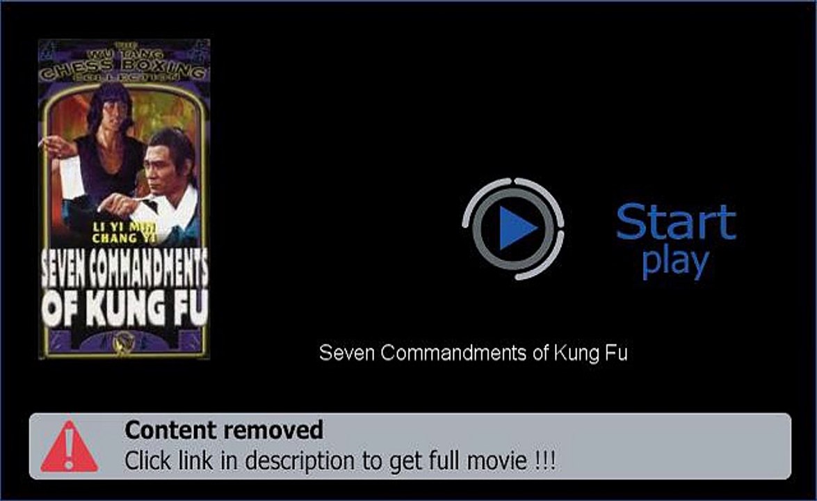 Download Seven Commandments of Kung Fu Movie Divx