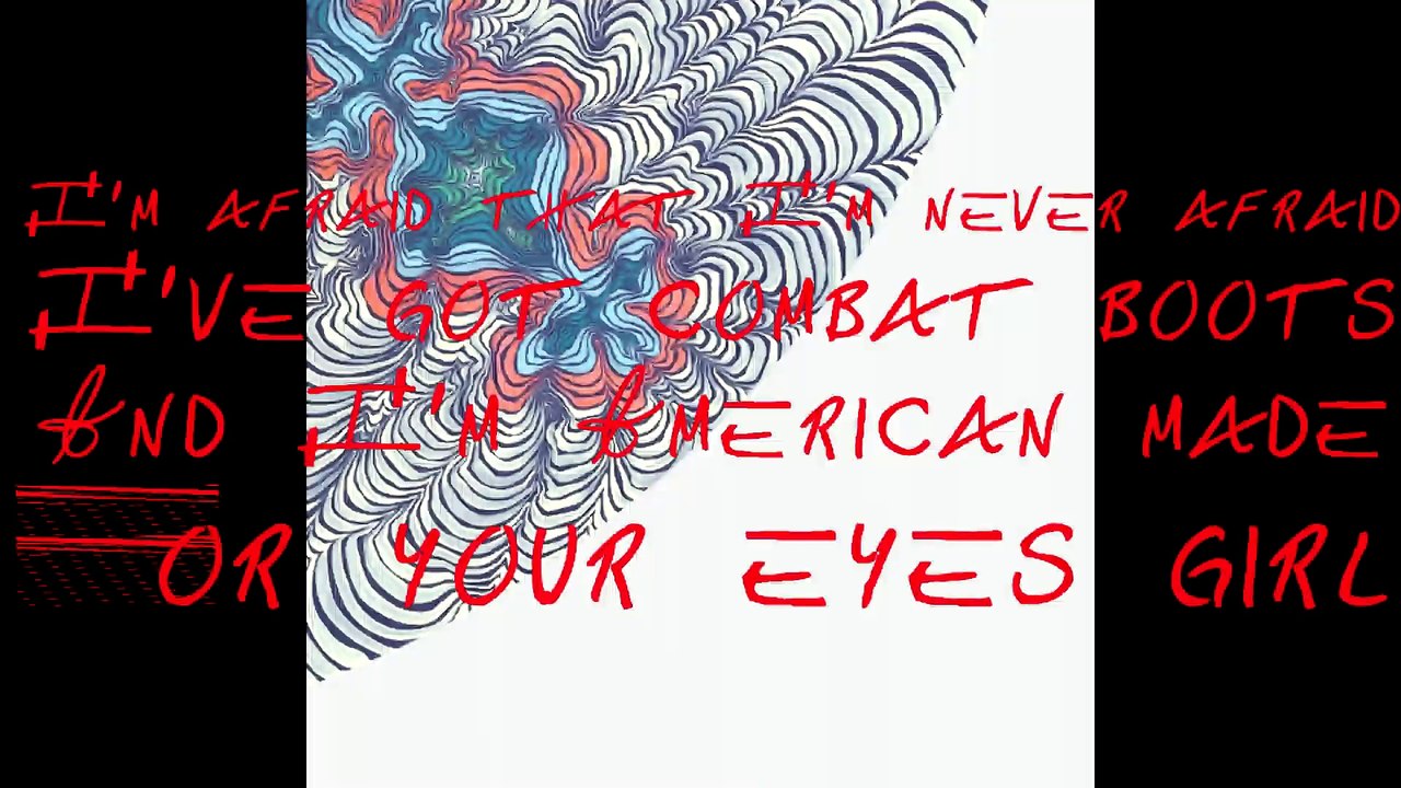 Red Hot Chili Peppers - Your Eyes Girl  with lyrics