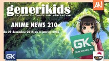 Anime News 210 du 29 décembre 2014 au 4 janvier 2015
