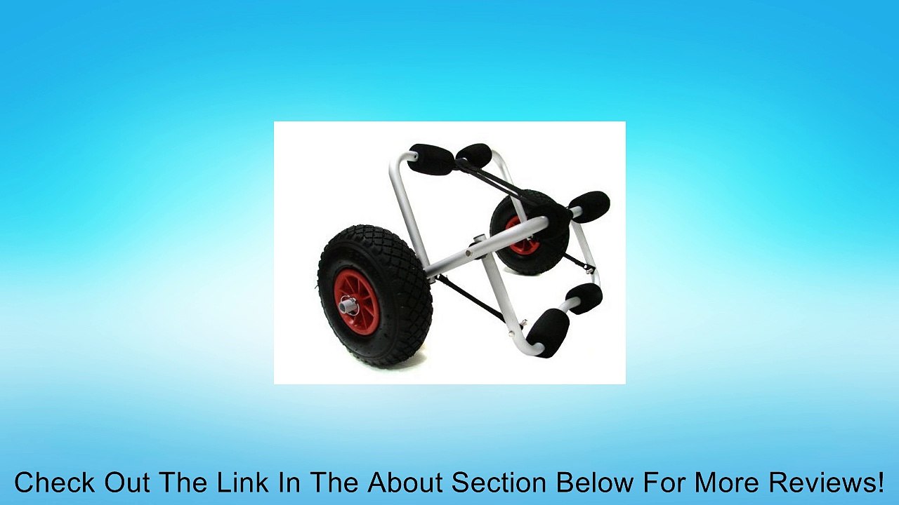TMS CART-CANOE/KAYAK-KY001((B)) Deluxe Boat Kayak Canoe Carrier Dolly Trailer Tote Trolley Transport Cart Wheel Review