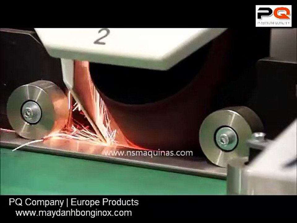 Máy đánh bóng inox, máy mài mép cạnh www maydanhbonginox com
