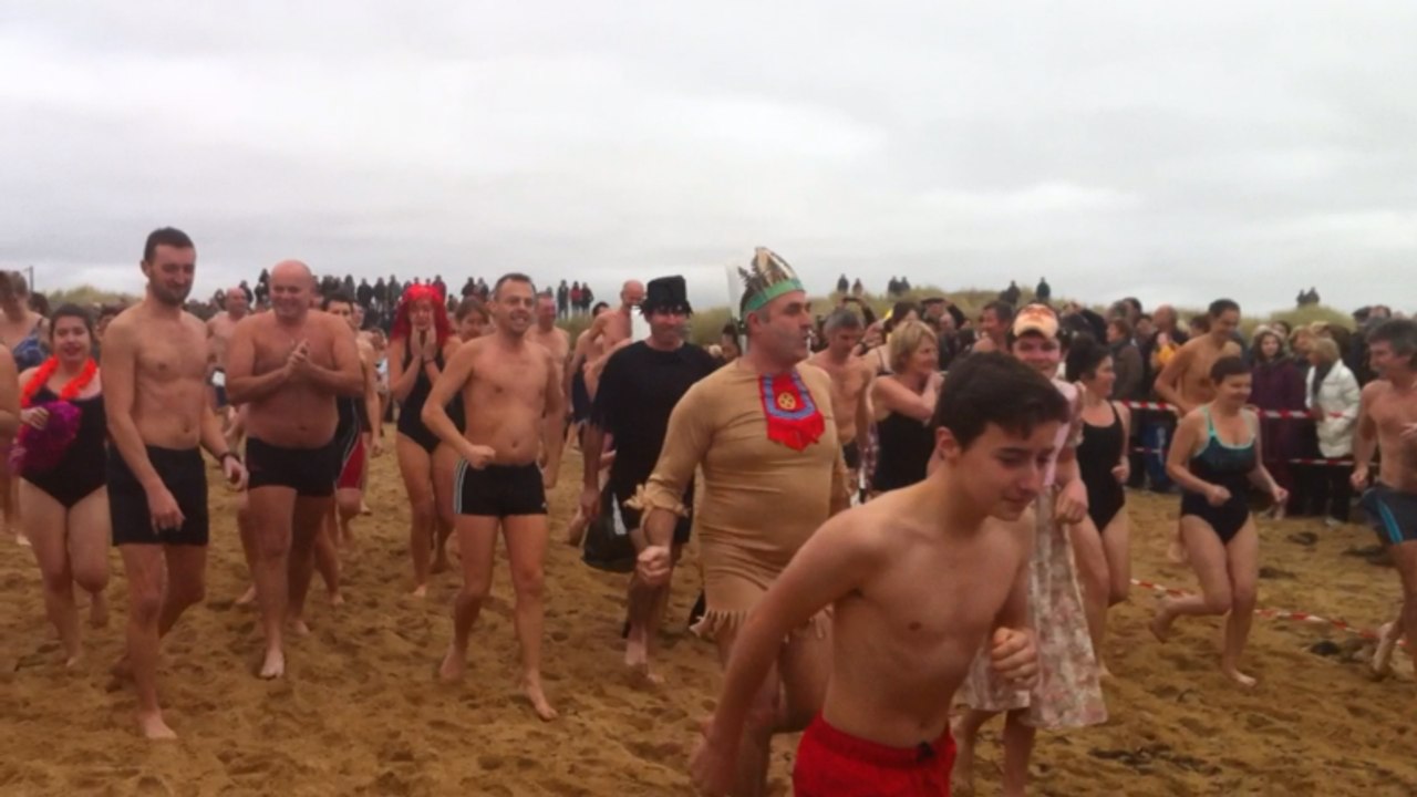 Premier bain de l'année