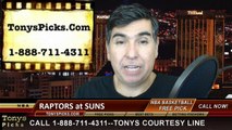 Phoenix Suns vs. Toronto Raptors Free Pick Prediction NBA Pro Basketball Odds Preview 1-4-2015