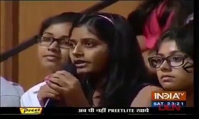 muslim scholar ka indian larki ko zabardast jawab