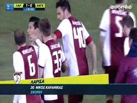 11η ΑΕΛ-Αναγέννηση Καρδίτσας 2-0 2014-15 Τα γκολ