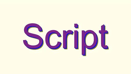 Master the Correct Pronunciation of 'Script' 📖