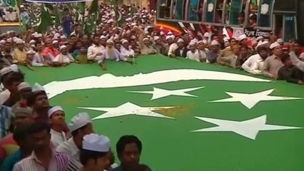 Thousands of Bangladeshis march in capitol to celebrate prophet Mohammad's birthday