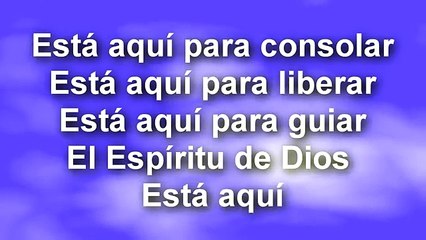 EL ESPIRITU DE DIOS ESTA EN ESTE LUGAR