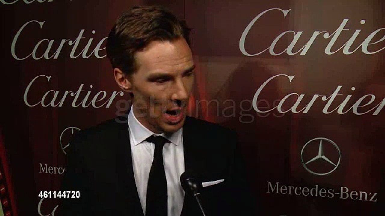 Benedict Cumberbatch at the 26th Annual Palm Springs International Film Festival Awards Gala Presented By Cartier INTERVIEW