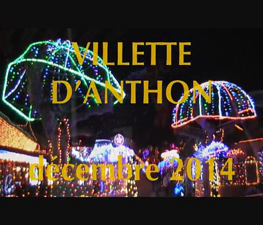 Villette d'Anthon - Village des  Lumières 2014