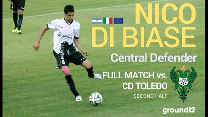 NICO DI BIASE - FULL MATCH vs CD TOLEDO - 2014 - 2/2