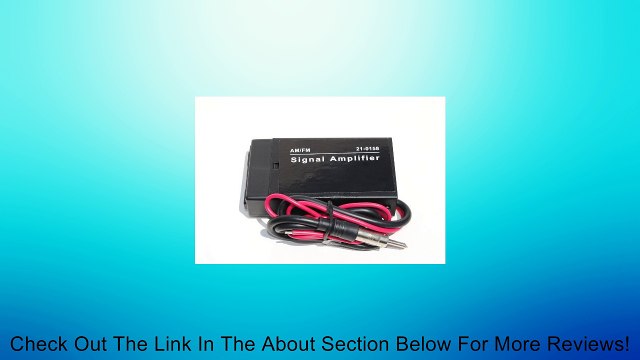 Car Boat RV Radio Stereo FM AM Antenna Signal Booster Amplifier Review