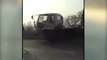 Pakistani Stops 22 Wheeler Brake-Failed Truck on Lahore - Islamabad Motorway