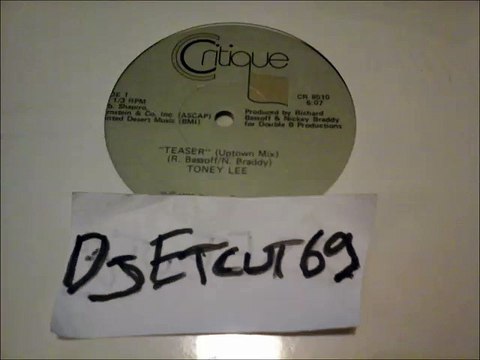 TONEY LEE -TEASER(INSTRUMENTAL MIX)(RIP ETCUT)CRITIQUE REC 85