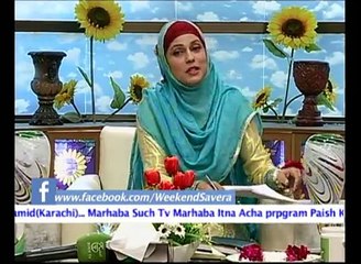Weekend Such Savera 04-01-2015 On Such TV