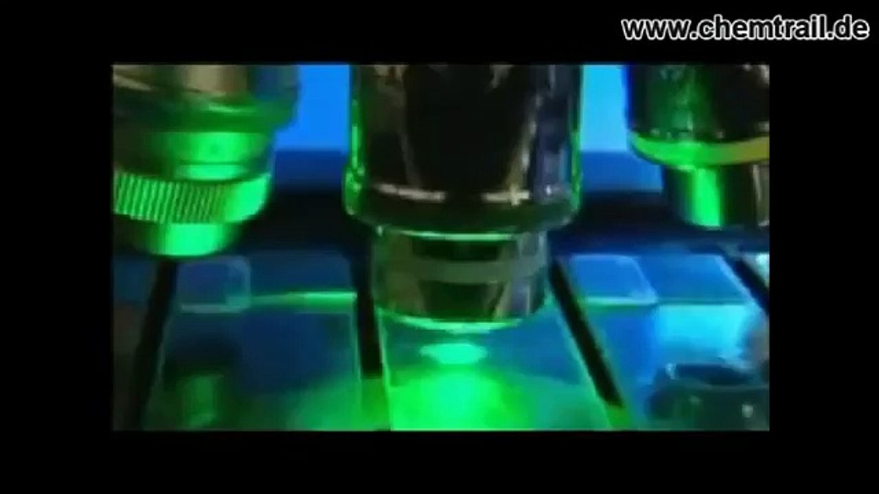 Chemtrail Wolken mit Nano Computer Partikeln